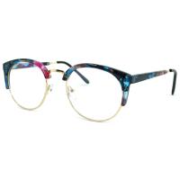 แว่นตาเกาหลี Fashion แว่นตา Korea รุ่น K-322 กรอบแว่นตา Eyeglass frame ( สำหรับตัดเลนส์ ) ทรงสปอร์ต วัสดุ สแตนเลสสตีล หรือเหล็กกล้าไร้สนิม Stainless Steel ขาข้อต่อ Spectacles EyewearTop Glasses