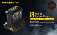 NITECORE NEW I8 รุ่นใหม่ล่าสุด ของแท้ 100% ที่ชาร์จ เครื่องชาร์จ charger เครื่องชาร์จถ่านอัจฉริยะ ที่ชาร์จอเนกประสงค์ สินค้าพร้อมส่ง