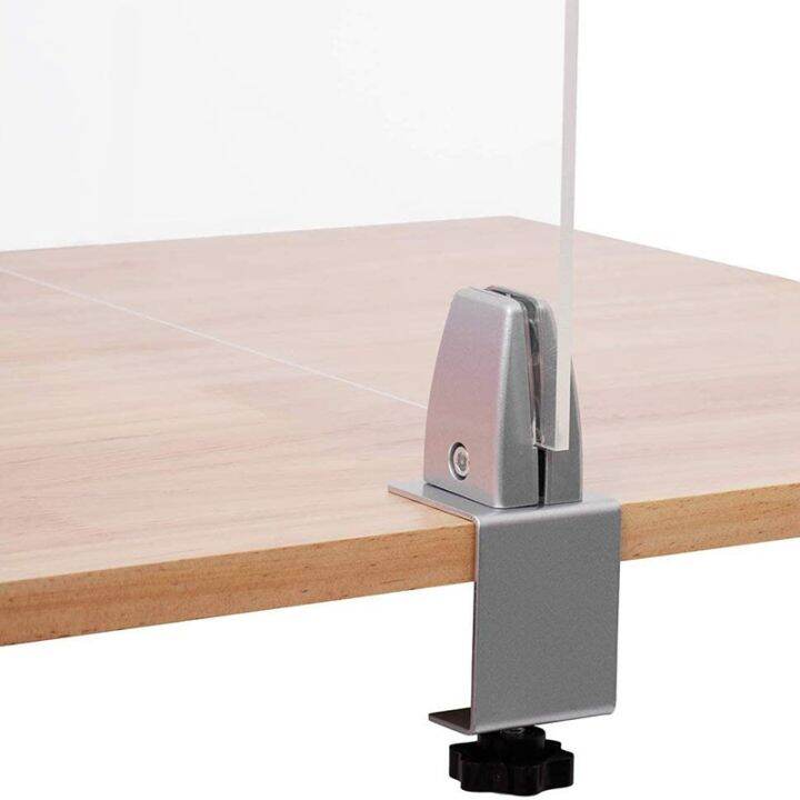 2-pcs-office-desk-divider-clamp-privacy-screen-clip-holder-bracket-screen-baffle-clamp-partition-for-table-clamp