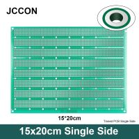 【cw】 PCB Board Side Prototype Printed Circuit 15x20cm 2.54mm Pitch Protoboard Soldering Plate ！