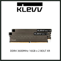 KLEVV Desktop PC Gaming Memory DDR4 3600MHz 16GB x 2 BOLT XR Series  Memory