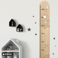 Kids Growth Size Chart Height Chart Baby Child Kids Height Ruler Measure Ruler Wall Sticker for Kids Room Home Decoration Hang