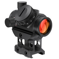 【เรือจากประเทศไทย】T1G Red Dot Scope  Sight กันน้ำกันกระแทกพร้อมรางยึด 20 มม. ปรับความสูงได้สำหรับ กล้อง กับ 20MM Universal Mount