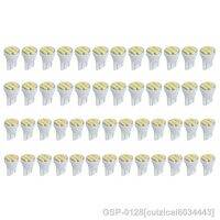 ได้เลย!❣Cuizicai6034443 Lâmpadas Interiores De Branco Brilhante 8SMD T10 W5W 168 2825 6000K 50ชิ้น