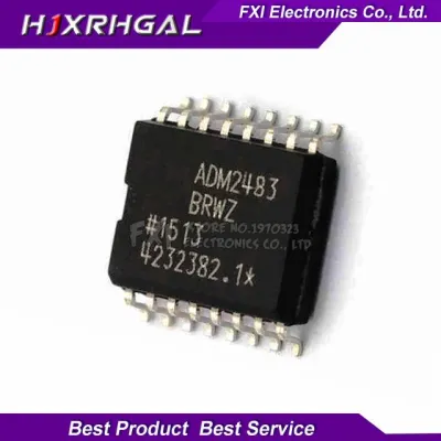 1pcs ADM2483BRWZ ADM2483 SOP-16 ADM2483B 2483BRWZ Half-Duplex, iCoupler Isolated RS-485 Transceiver