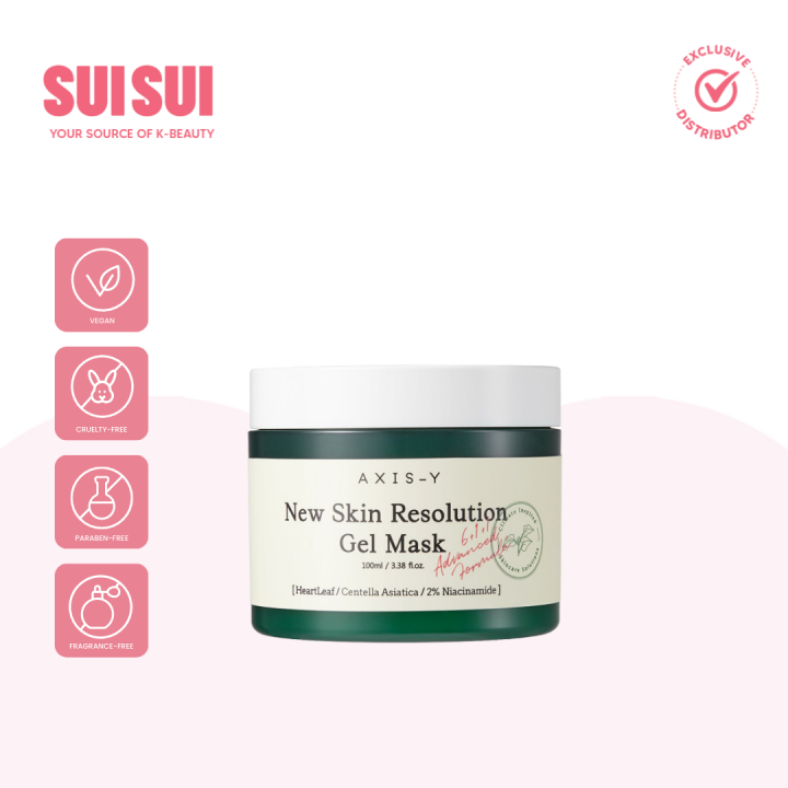 AXISY New Skin Resolution Gel Mask 100ml [Skincare, Korean, Treatment