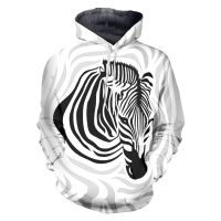 2023 style  Black White Zebra Hoodie Hoodies Men Women  Spring Autumn Pullovers Sweatshirts Sweat Homme 3D Tracksuit Wholesale，can be customization