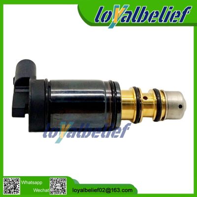 [HOT XIJXEXJWOEHJJ 516] สำหรับ DENSO 7SEU17C 6SEU14C 7SEU16C AC คอมเพรสเซอร์ Solenoid วาล์วสำหรับ Volkswagen MK5 MK6 5q0820803 1K0820859S 5q0820803f