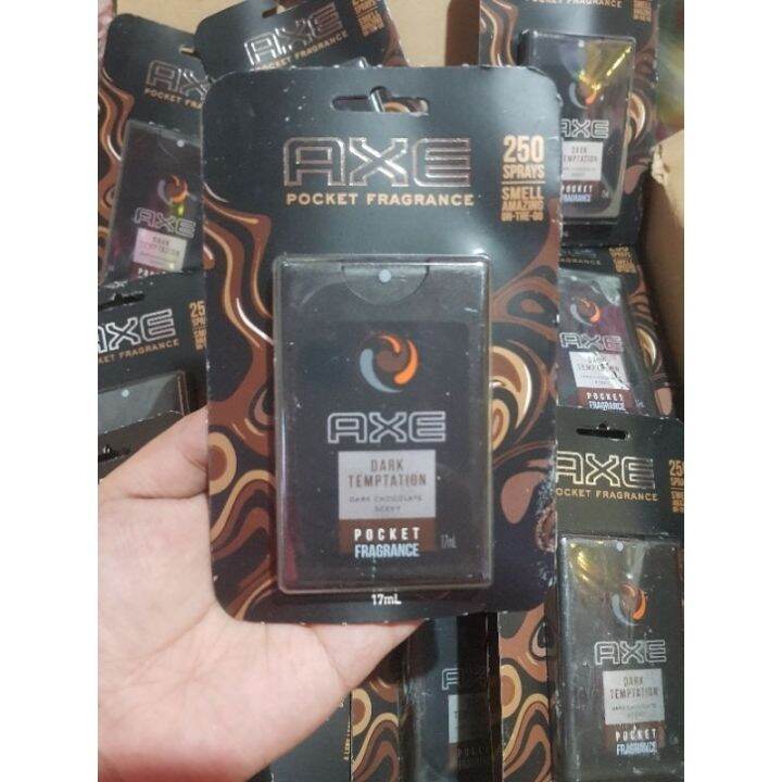NEW ITEM AXE POCKET 250 SPRAY PERFUME 17ML Lazada PH