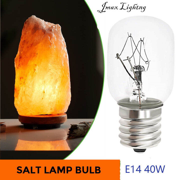 Jmax 40 Watt Salt Lamp Bulbs Himalayan Original Replacement Light Bulbs