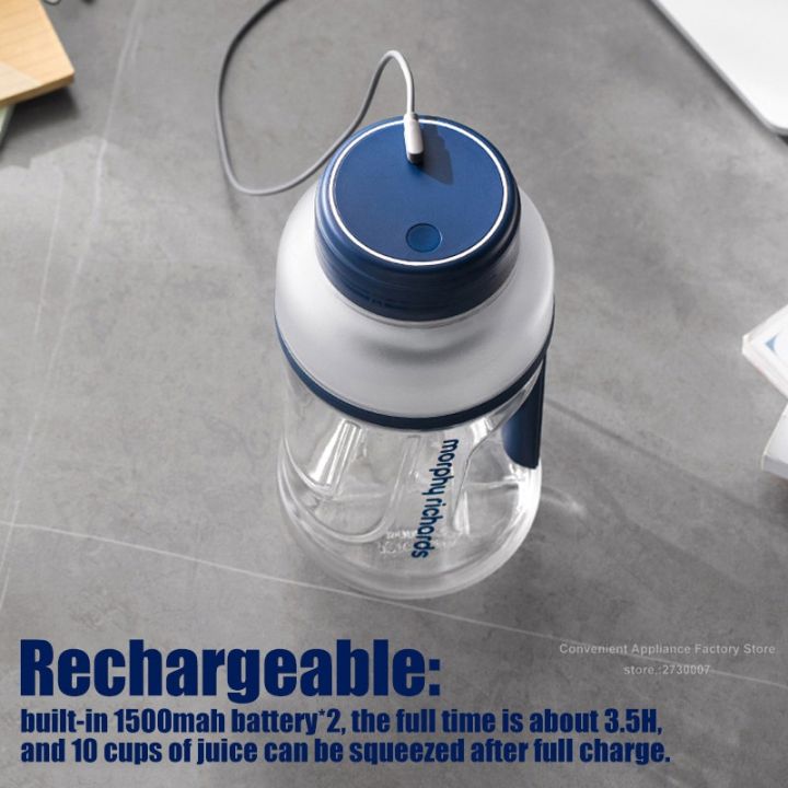 1l-เครื่องปั่นผลไม้ขนาดพกพากลางแจ้งขวดน้ำดื่มสปอร์ต-bpa-ฟรี-usb-ผลไม้เครื่องปั่นน้ำผลไม้เครื่องคั้นน้ำส้มง่ายต่อการพกพา-tt-ร้านค้า