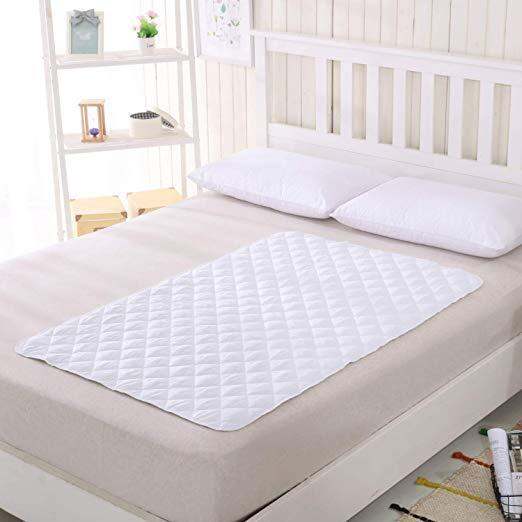 90x70cm Waterproof Bed Pad, SlipResistant Incontinence Pad for kids