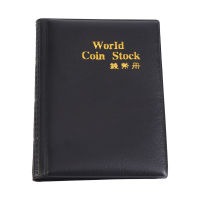อัลบั้มเหรียญหนังสือ 10 หน้า 120 Pockets World Coin Stock Album Book Case ผู้ถือเหรียญคอลเลกชันเก็บเหรียญผู้ถือ Penny Pockets