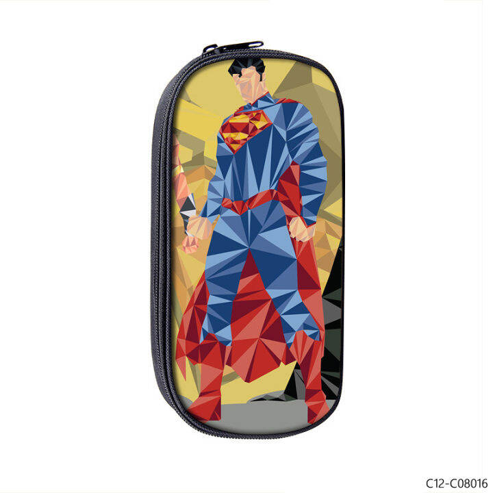 marvel-superman-cartoon-anime-pencil-case-student-pen-storage-stationery-box-large-capacity-personality