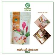 Nước Cốt Gừng nguyên chất Trí Đức dùng để tắm hoặc ngâm chân