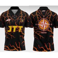 （all in stock）  2023 NEW -JTT JERSEY Polo Shirt 2023 Size XS-6XL brown(FREE NAME LOGO CUSTOM)