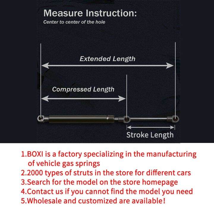 boxi-2-qty-citroen-c4-แก๊สสปริงลิฟท์รองรับป๋อ-2006-2011