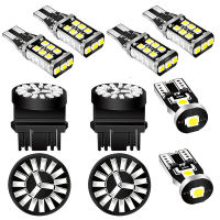 8ชิ้น Canbus Kereta หลอดไฟ LED Kubah Dalaman A Membaca Trunk Light Footwell ป้ายทะเบียนรถชุด Lampu untuk Ram 1500 2500 3500 2007-2018