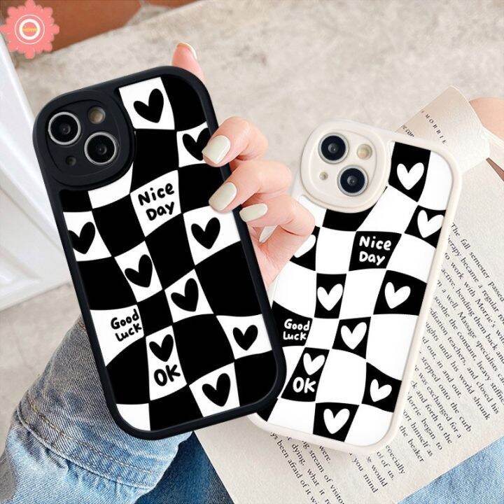 เคสมือถือ-แบบนิ่ม-ลายหัวใจ-สีขาวดํา-สําหรับ-y36-y20-y21-y11-y22-y17-y35-y15s-y15-y12-y22s-y02-y02s-y16-y30-y51-v25-v25e-v23e-v23-y20i-y12i-y21s-y15a-y33s-y31-y91c-y21a-y91