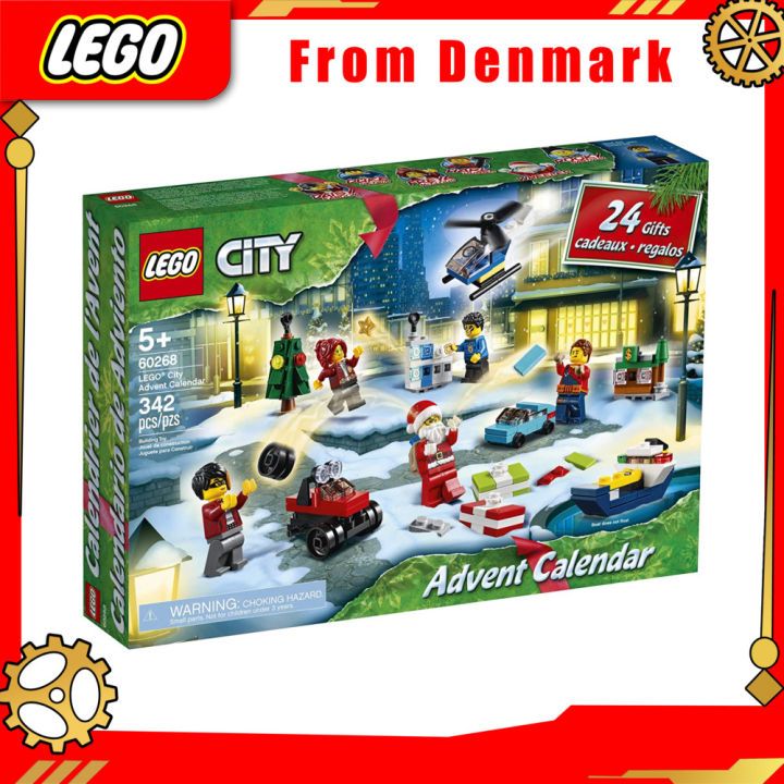 Original Lego City 2020 Advent Calendar 60268 Playset, Includes 6  Characters From Urban Adventure Tv Series, Miniature Buildings, Urban Game  Mats And More Features And Fun ( 342 Pieces) Guaranteed Genuine Genuine |  Lazada Ph