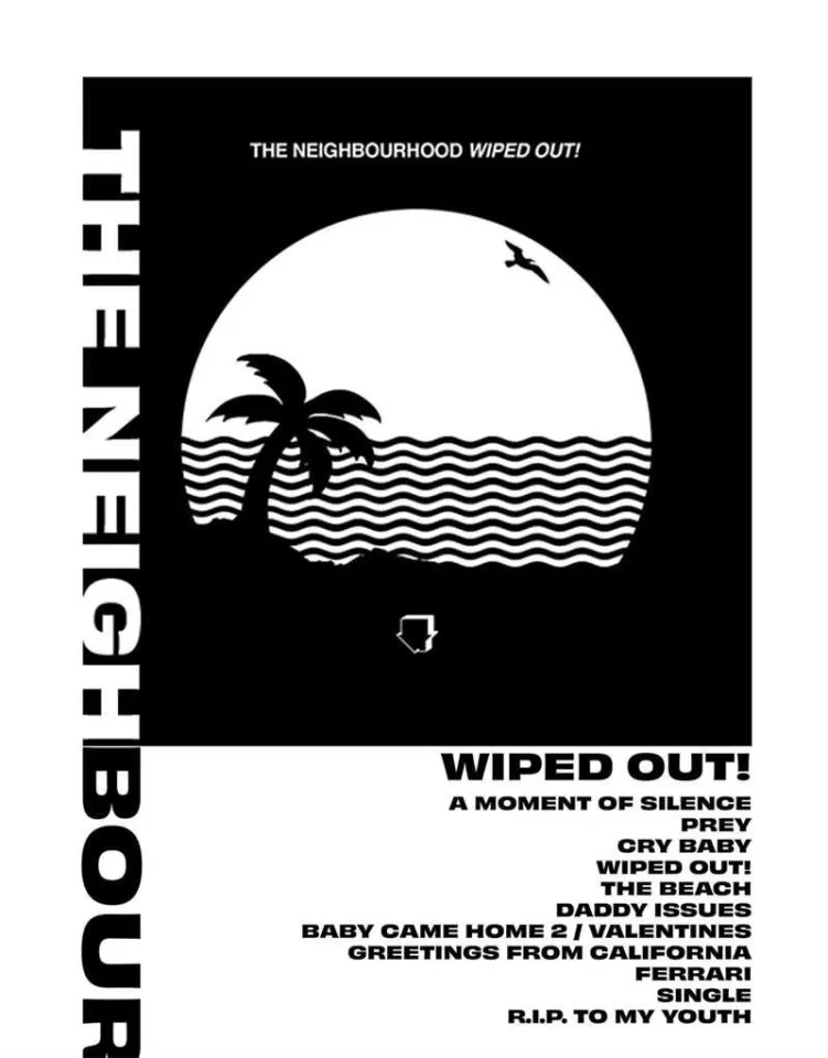 Wiped Out Poster by the Neighbourhood 