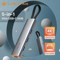 [HOT HAIXWLXKWW 589] CABLETIME 5 1 USB C HUB To HDMI 60Hz 100W 3.0 5Gbps สำหรับ MacBook แล็ปท็อปประเภท C431