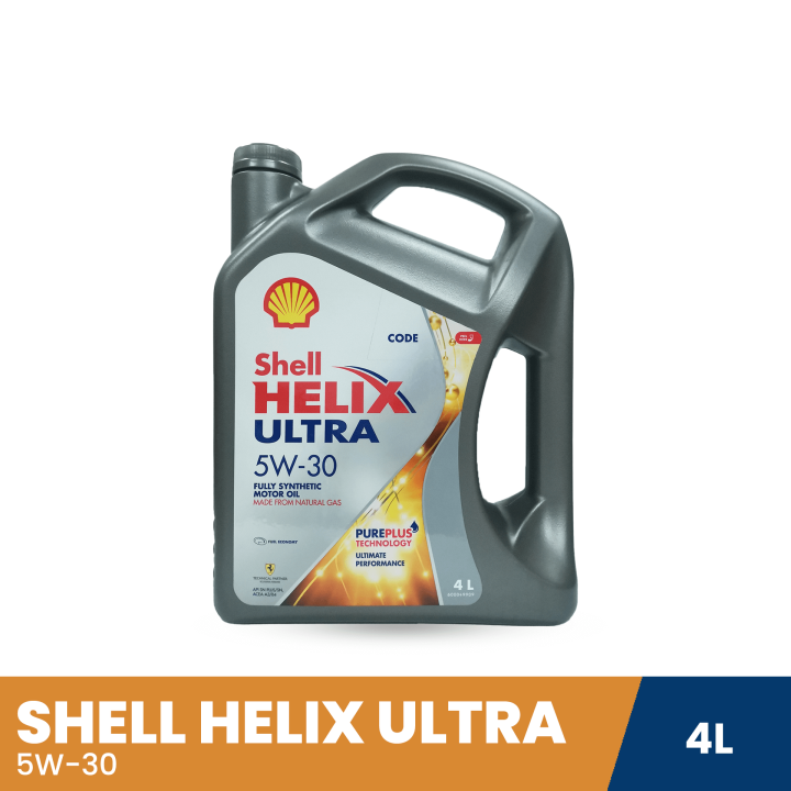 SHELL Helix Ultra 5W30 4L, auto lube, car accessories, car oil fully