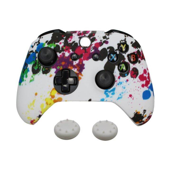 special-offer-สำหรับ-xbox-one-s-controller-gamepad-camo-ยางซิลิโคนผิวเคสฝาครอบป้องกันสำหรับ-xbox-one-joystick