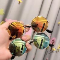 【hot sale】۩❈ D03 【babyworld】2-8Y Childrens Sunglasses Metallic Fruit Dazzle glasses Cute Round Frame Personality kids gifts Sunglasses