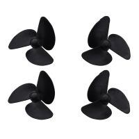 4Pcs Plastic Propeller for Flytec 2011-5 Fishing Bait Boat Fish Finder RC Boat Spare Parts Accessories