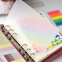 【Ready Stock】 ♂◄ C13 A5/A6 PP Frosted Plate Notebook Planner Index Divider for Protecting Inner Paper Spacer