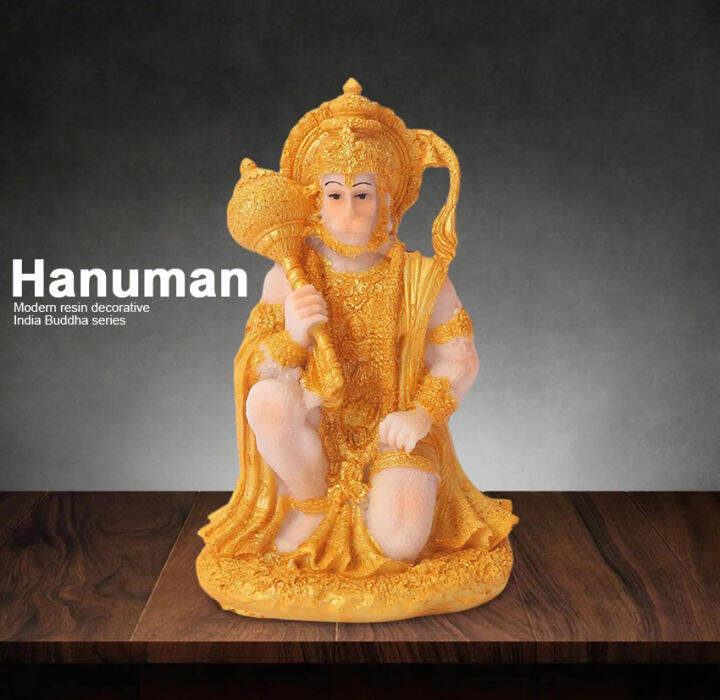 เรซิ่นสร้างสรรค์ชีวิตของชาวโทโมอินเดียหนุมานงานฝีมือตกแต่งพระพุทธเจ้า
