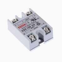 【✆New✆】 KUAOEL Ssr100dd Ssr-100dd ผู้ผลิต100a โซลิดสเตทรีเลย์5-60vdc อินพุท3-32vdc ขาออก