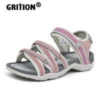 TOP☆GRITION Womens Sandals Outdoor Fashion 2022 Beach Sandals Breathable Summer Flat Casual Webbing Sports Brand Designer Hiking Size 36-41