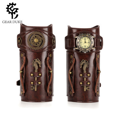 Medieval Retro Steampunk Outdoor Shooting Bracelet Jewelry Female Halloween Wristband Holiday Party Arm Ring