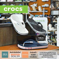 ǎ[ลิขสิทธิ์แท้] CROCS Baya band - Comfort Flip [U] NEA ใส่สบาย รองเท้าแตะ คร็อคส์ แท้ รุ่นฮิต ได้ทั้งชายหญิง