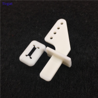 ?【Lowest price】Tirgat ชุดล็อคกลาง10ชุดบนแตรไนล่อนและ clevis 21mm set druder Servo ailerons ลิฟท์สำหรับ RC FIXED Wing Airplane