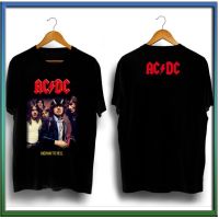 963 เสื้อยืดผู้ชาย DI HELL ACDC BAND KAOS735