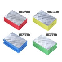 【cw】Diamond Hand Polishing Pad 90*55mm Stone Polishing Hand Wiper Glass Polish Grinding Ceramic Tile Diamond Asive Pads MetalWood ！