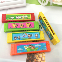 SIYI?Gift?Cheap? เด็กน่ารักการ์ตูนพลาสติก Harmonica ของเล่นสนุกดนตรี Early educational Gift Toy