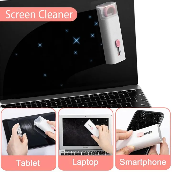 Phone Cleaning Tool 7 in 1 Earbud Cleaner Kit Multifunctional Bluetooth