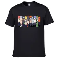 Naruto Anime Tshirts Men Hot Japan Cartoon Cotton T Mens Tee Tshirt Men