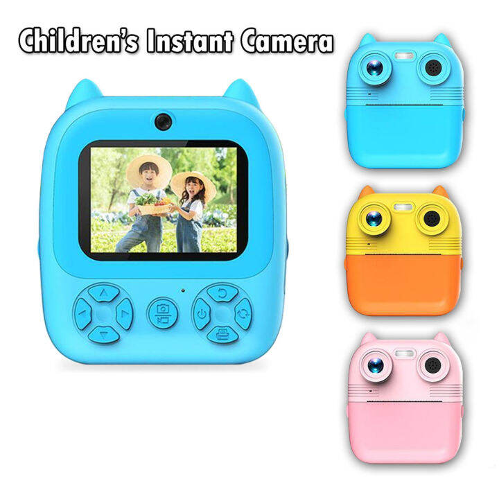 Instant camera with printer photo 2 8 inch video camera 2 5k ultra hd
