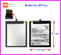 แบตเตอรี่ Xiaomi Redmi Go (BN3A) 5.6x6.7 cm. 3000 mAh.