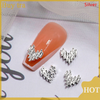 [Buytra] 10pcs DIY Glitter 3D เครื่องประดับตกแต่งเล็บลูกปัดโลหะผสม Rhinestone Charm เคล็ดลับน่ารัก