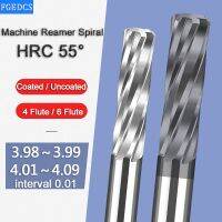 Carbide Machine Reamer Spiral 4.01 4.02 4.05 4.06 4.07 4.08 4.03 3.98 4.09 Metal Cutter 4Flute CNC Chucking Reamer Cutting Tools