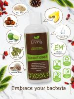 Conscious Living ครีมนวดผม โพรไบโอติกส์ ครีมนวดผมสูตรธรรมชาติ 100% Natural Plants and Fruits Probiotic Hair Conditioner (350ml)