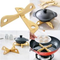 1 Pair Bamboo Heat Resistant Pan Mats Removable Insulation Bowl Plate Pad