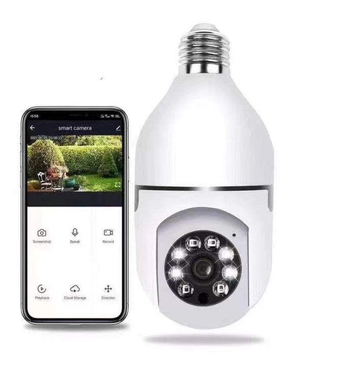 กล้องหลอดไฟ-icam365-ip-camera-cctv-ไร้สาย-ดูผ่านมือถือ-กล้องวงจรปิด-360-องศา-2ล้านพิกเซล-wifi-full-hdกล้องอินฟาเรด