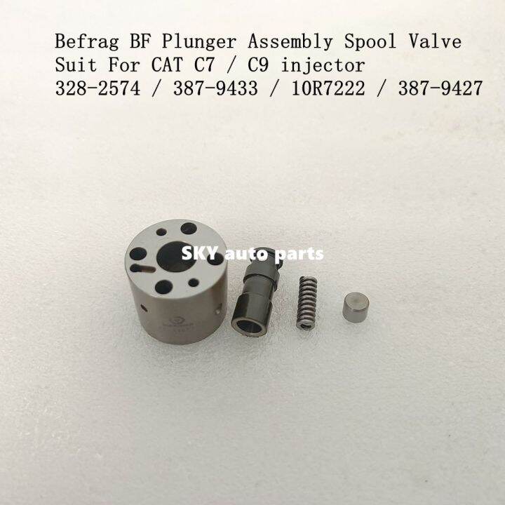 befrag-bf-plunger-assembly-spool-valve-ชุดสำหรับแมว-c7-c9หัวฉีด328-2574-387-9433-10r7222-387-9427-2ชิ้น